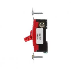 Best Sale 🧨 Eaton Light Switches 20-Amp Single-Pole Pilot Light Toggle Light Switch, Red 👍 -EatonWagner Sales Shop 14918572