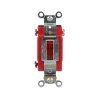 Best Sale 🧨 Eaton Light Switches 20-Amp Single-Pole Pilot Light Toggle Light Switch, Red 👍