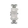 New 👍 Eaton Light Switches 15-Amp Single-Pole/3-Way Combination Light Switch, White 🧨