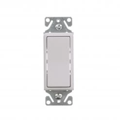 Budget โญ Eaton Light Switches 15-Amp 3-Way Illuminated Rocker Light Switch, White โ