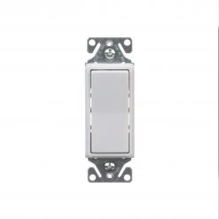 New ๐ฅ Eaton Light Switches 15-Amp Single-Pole Illuminated Rocker Light Switch, White ๐