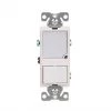 Wholesale ✔️ Eaton Light Switches 15-Amp Single-Pole Night Light Combination Light Switch, White 😀