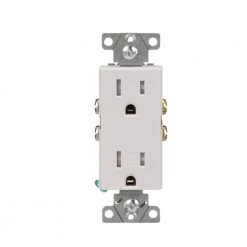 Deals 🛒 Eaton Electrical Outlets Arrow Hart 15-Amp Tamper Resistant Residential/Commercial Decorator Outlet, White 🤩