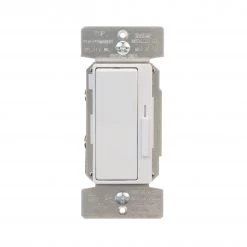 Brand new ๐ Eaton Light Dimmers Universal dimmers Single-Pole/3-Way LED Decorator Light Dimmer, White (2-Pack) ๐