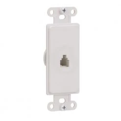 Brand new 🌟 Eaton Wall Plates 1-Gang Coaxial Specialty Decorator Wall Plate Insert, White 🎉 -EatonWagner Sales Shop 42152344
