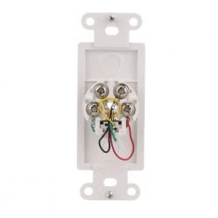 Brand new 🌟 Eaton Wall Plates 1-Gang Coaxial Specialty Decorator Wall Plate Insert, White 🎉 -EatonWagner Sales Shop 42152345