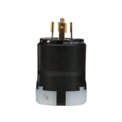 Coupon 🌟 Eaton Plugs & Connectors Arrow Hart 20-Amps 3-Phase 347/600-Volt NEMA L23-20P Industrial Locking Plug ⌛ -EatonWagner Sales Shop 42169414