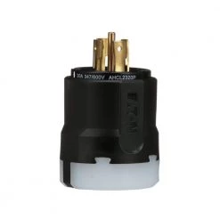 Coupon 🌟 Eaton Plugs & Connectors Arrow Hart 20-Amps 3-Phase 347/600-Volt NEMA L23-20P Industrial Locking Plug ⌛ -EatonWagner Sales Shop 42169415