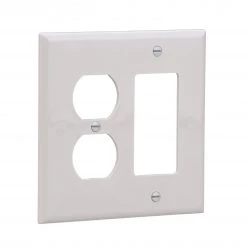 Hot Sale ✨ Eaton Wall Plates 2-Gang Midsize Duplex/Decorator Wall Plate, White 🛒 -EatonWagner Sales Shop 42189569 scaled
