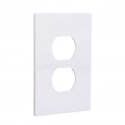 Best Pirce 😀 Eaton Wall Plates 1-Gang Midsize Screwless Duplex Wall Plate, White 👏 -EatonWagner Sales Shop 42190192 scaled