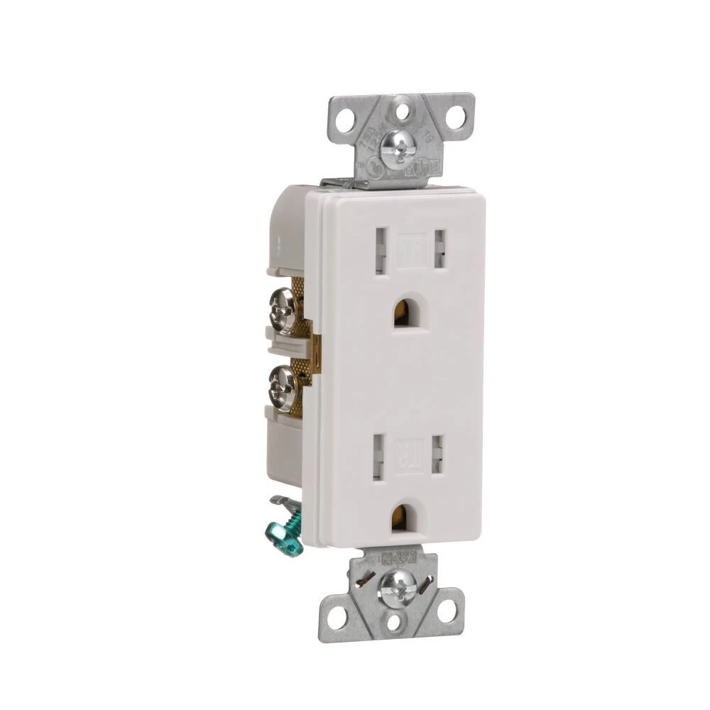 Deals ๐ Eaton Electrical Outlets Arrow Hart 15-Amp Tamper Resistant Residential/Commercial Decorator Outlet, White ๐คฉ 6 Deals ๐ Eaton Electrical Outlets Arrow Hart 15-Amp Tamper Resistant Residential/Commercial Decorator Outlet, White ๐คฉ - Image 6