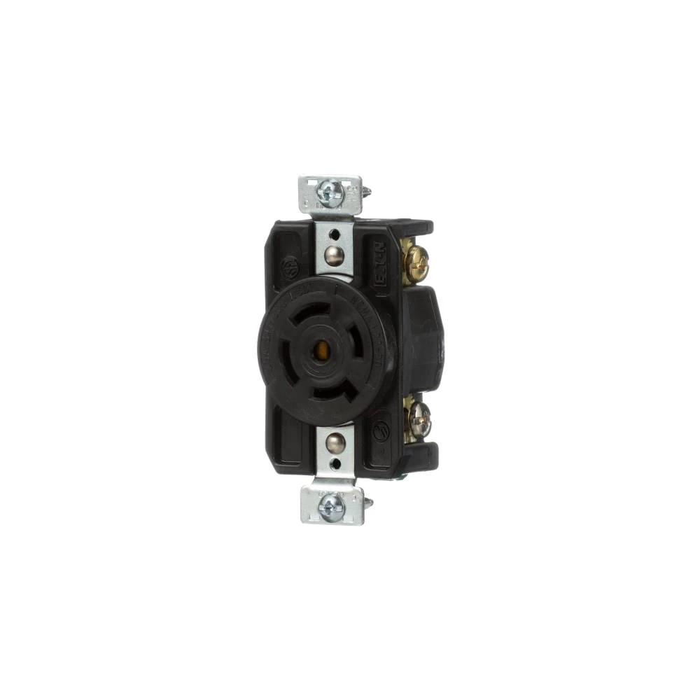 Best deal ๐ฅ Eaton Electrical Outlets Arrow Hart 20-Amp Industrial Duplex Outlet, Black ๐ 2 Best deal ๐ฅ Eaton Electrical Outlets Arrow Hart 20-Amp Industrial Duplex Outlet, Black ๐ - Image 2