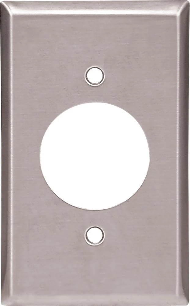 Wholesale โญ Eaton Wall Plates 1-Gang Stainless Steel Round Standard Wall Plate ๐งจ 1 Wholesale โญ Eaton Wall Plates 1-Gang Stainless Steel Round Standard Wall Plate ๐งจ
