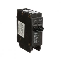 Best Pirce 🔔 Eaton Circuit Breakers Type BR 15-Amp/20-Amp 2-Pole Tandem Circuit Breaker 🔥 -EatonWagner Sales Shop 43112508