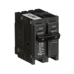 Promo ⭐ Eaton Circuit Breakers Type BR 25-Amp 2-Pole Standard Trip Circuit Breaker ✔️ -EatonWagner Sales Shop 43120501