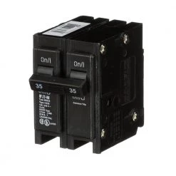 Discount 🌟 Eaton Circuit Breakers Type BR 35-Amp 2-Pole Standard Trip Circuit Breaker 😍 -EatonWagner Sales Shop 43121698