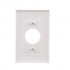 Discount 😍 Eaton Wall Plates 1-Gang Midsize Round Wall Plate, White ⌛ -EatonWagner Sales Shop 46794765 scaled