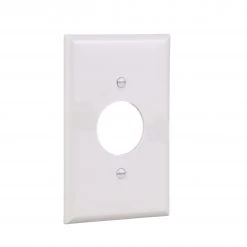 Discount 😍 Eaton Wall Plates 1-Gang Midsize Round Wall Plate, White ⌛ -EatonWagner Sales Shop 46797084 scaled